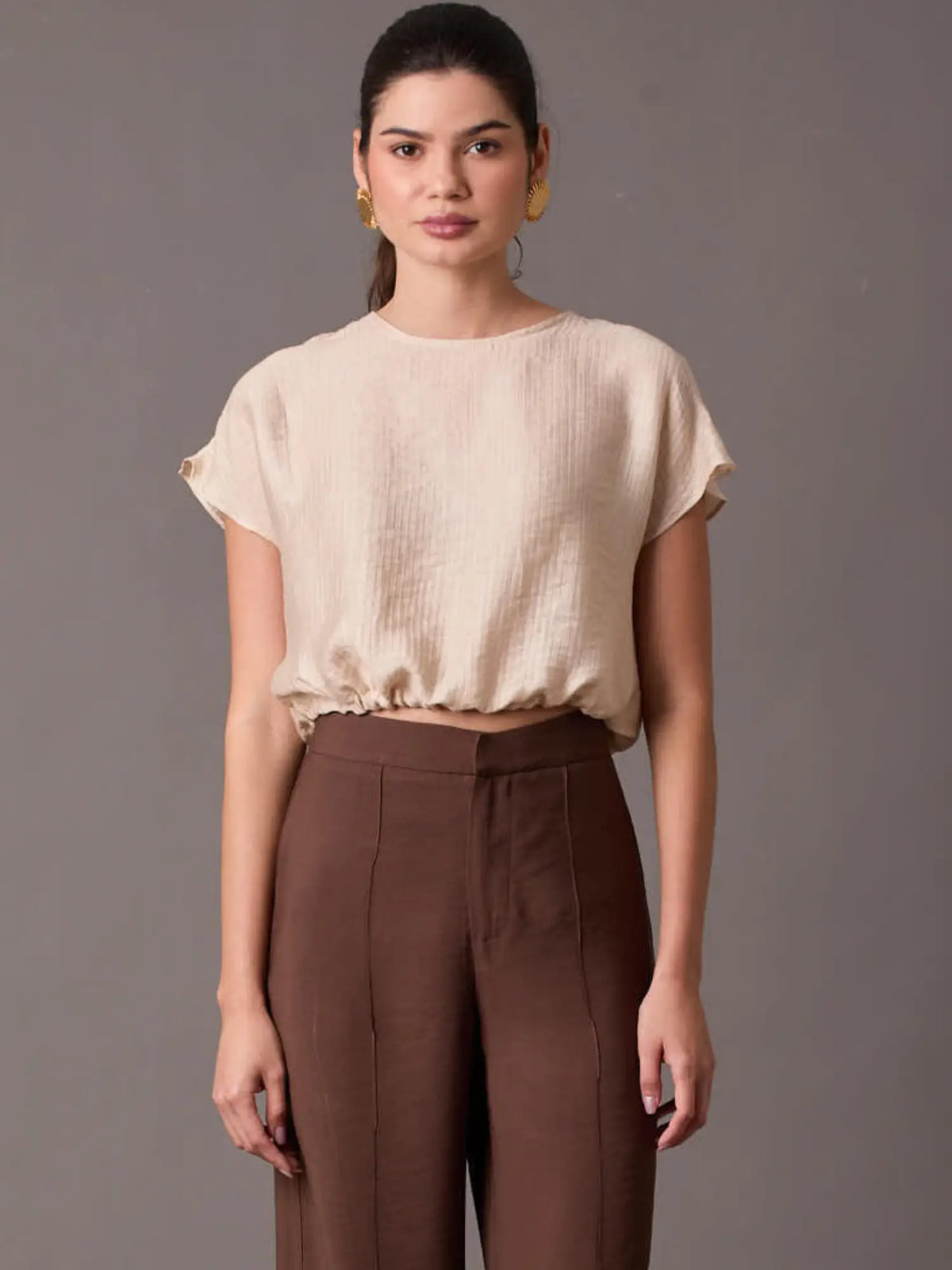 Ferrat Blouse Sand