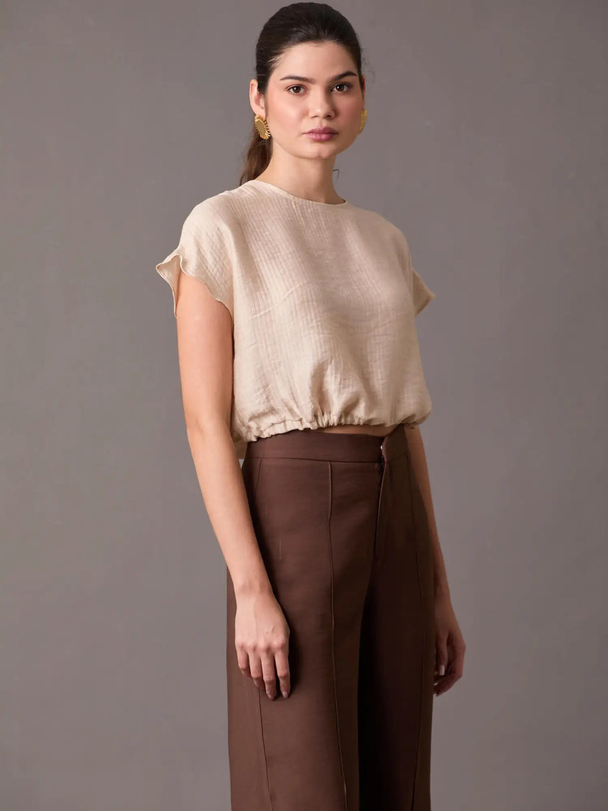 Ferrat Blouse Sand