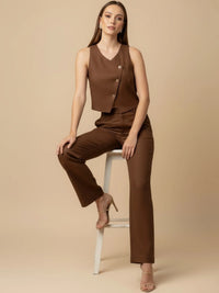 Anastasia Long Pants Brown