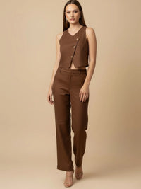 Anastasia Long Pants Brown
