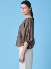 Robina Blouse Coffee