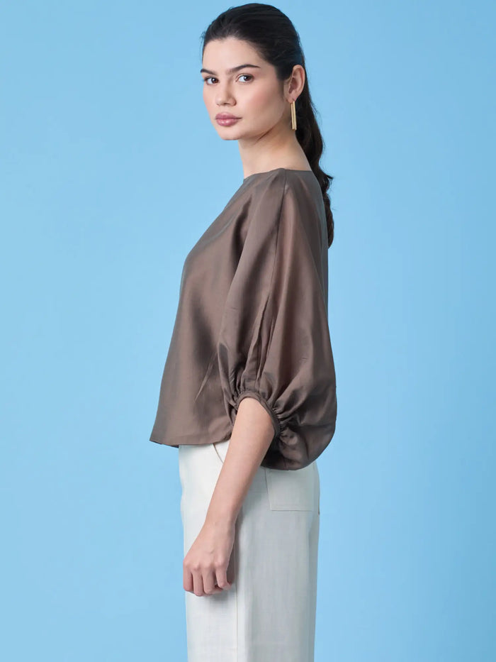 Robina Blouse Coffee