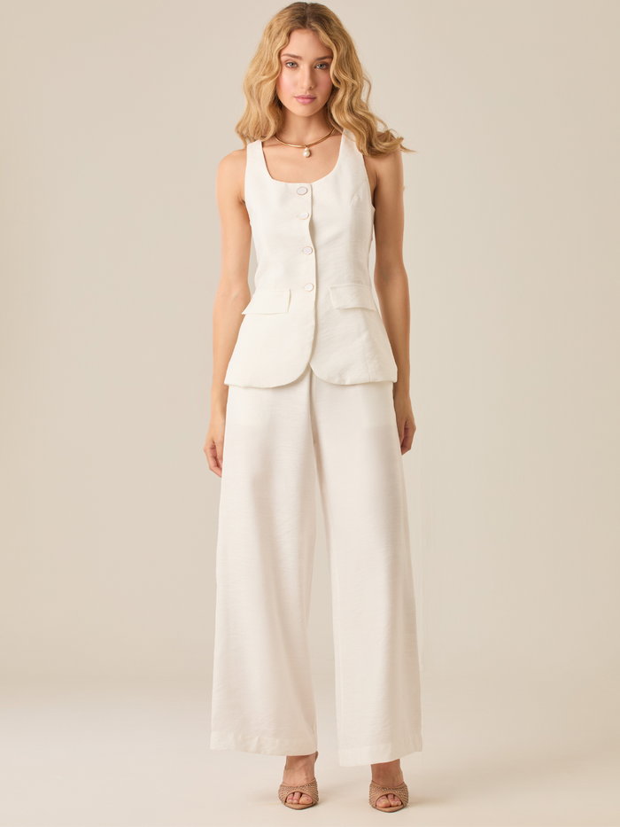 Long Pants Kanoa Pearl White