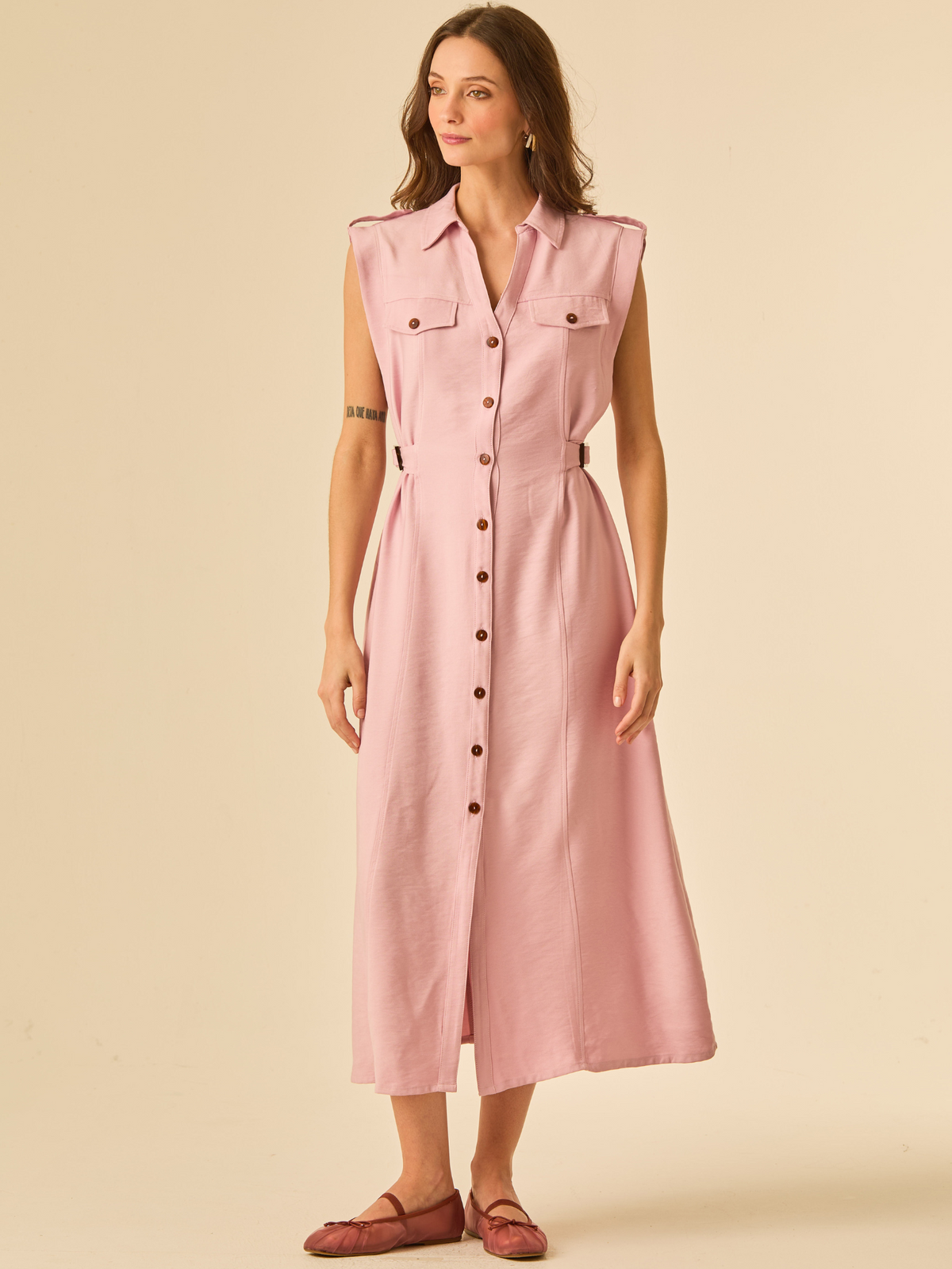 Gabina Pink Dress