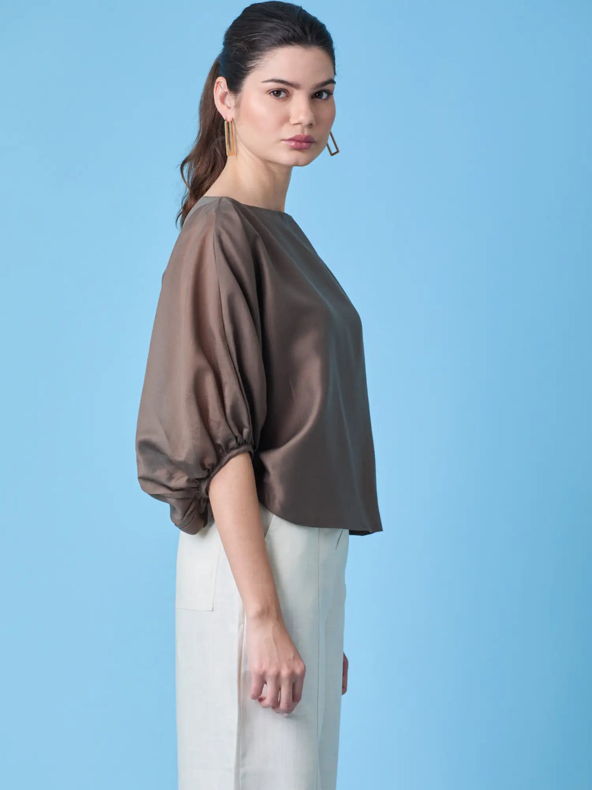 Robina Blouse Coffee