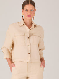 Piper Blouse Sand