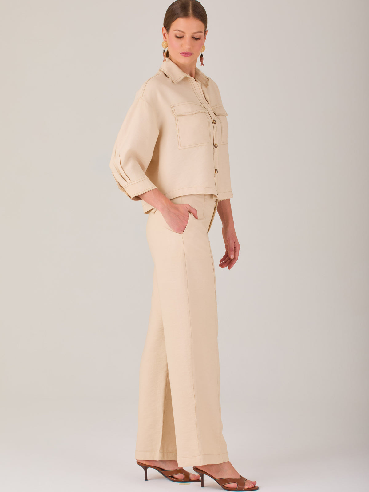 Piper Long Pants Sand