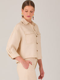 Piper Blouse Sand