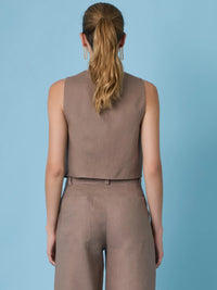 Janine Blouse Habano