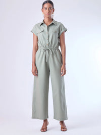 Latitud Long Jumpsuit Olive