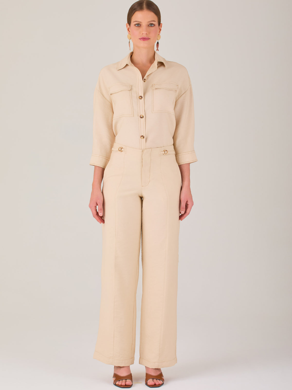 Piper Long Pants Sand