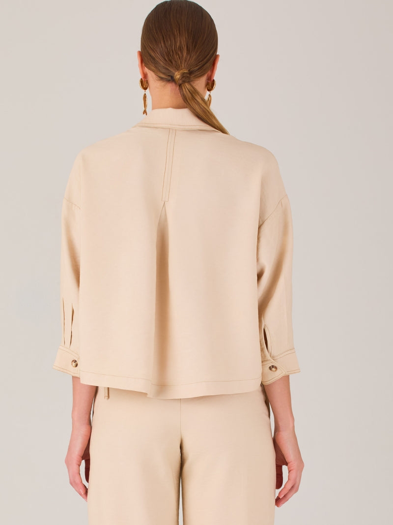 Piper Blouse Sand