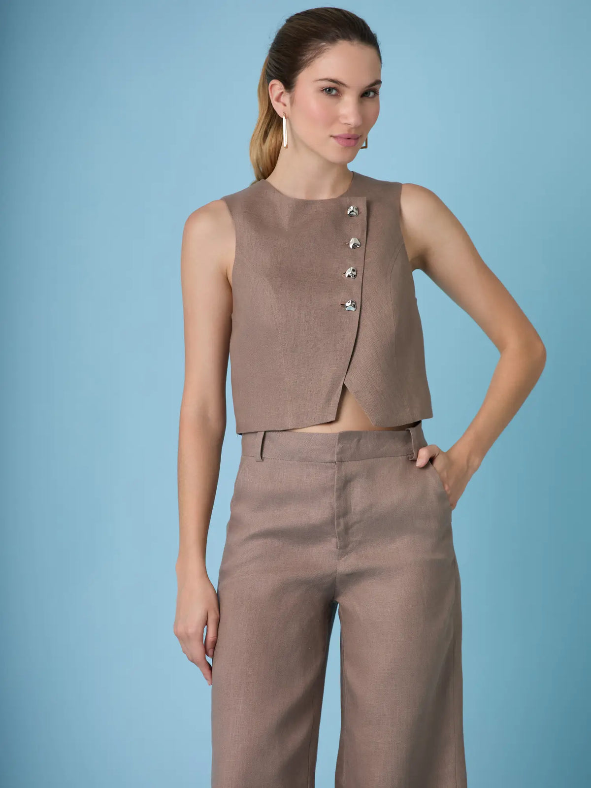 Janine Blouse Habano