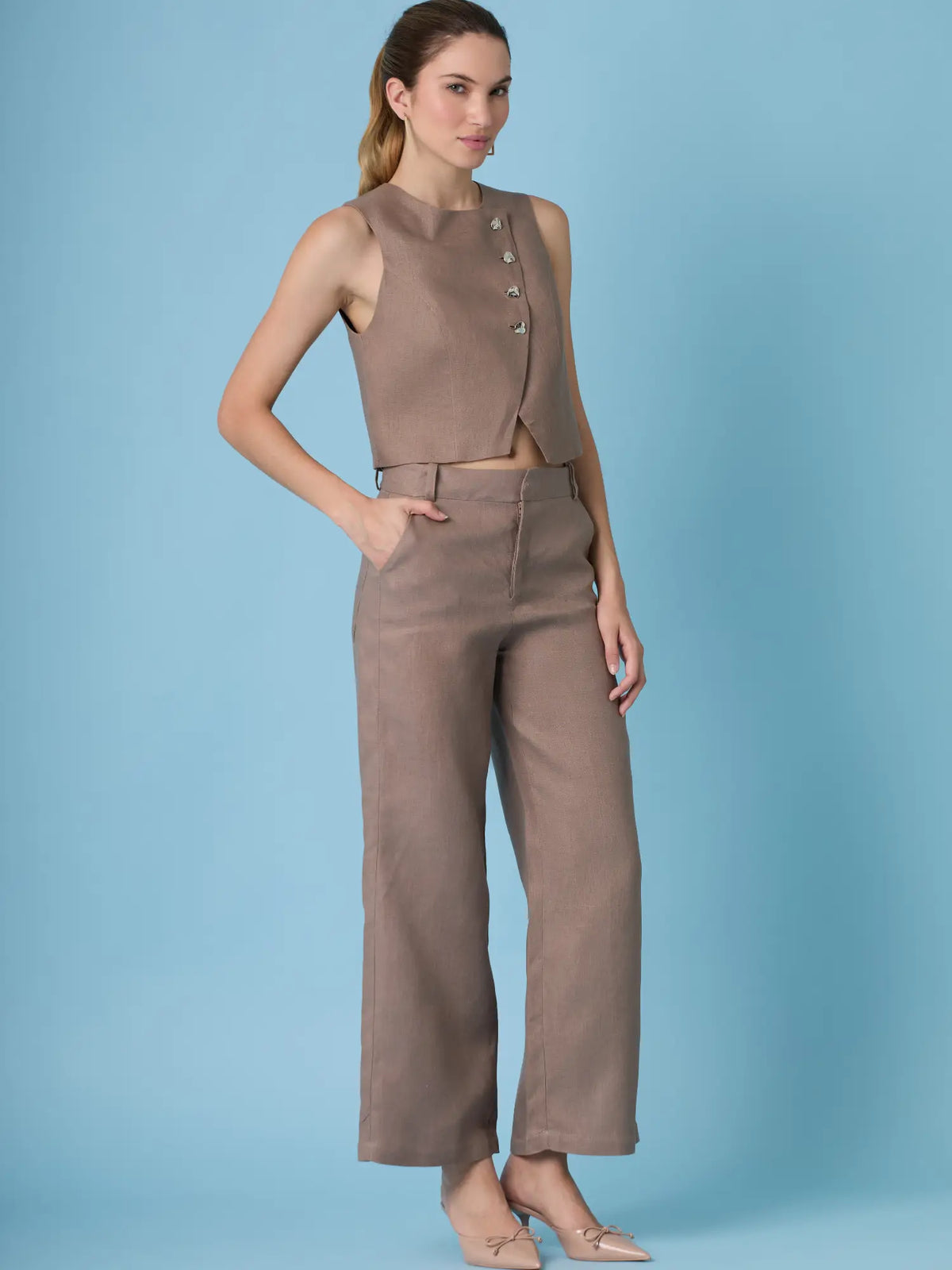 Janine Long Pants Habano