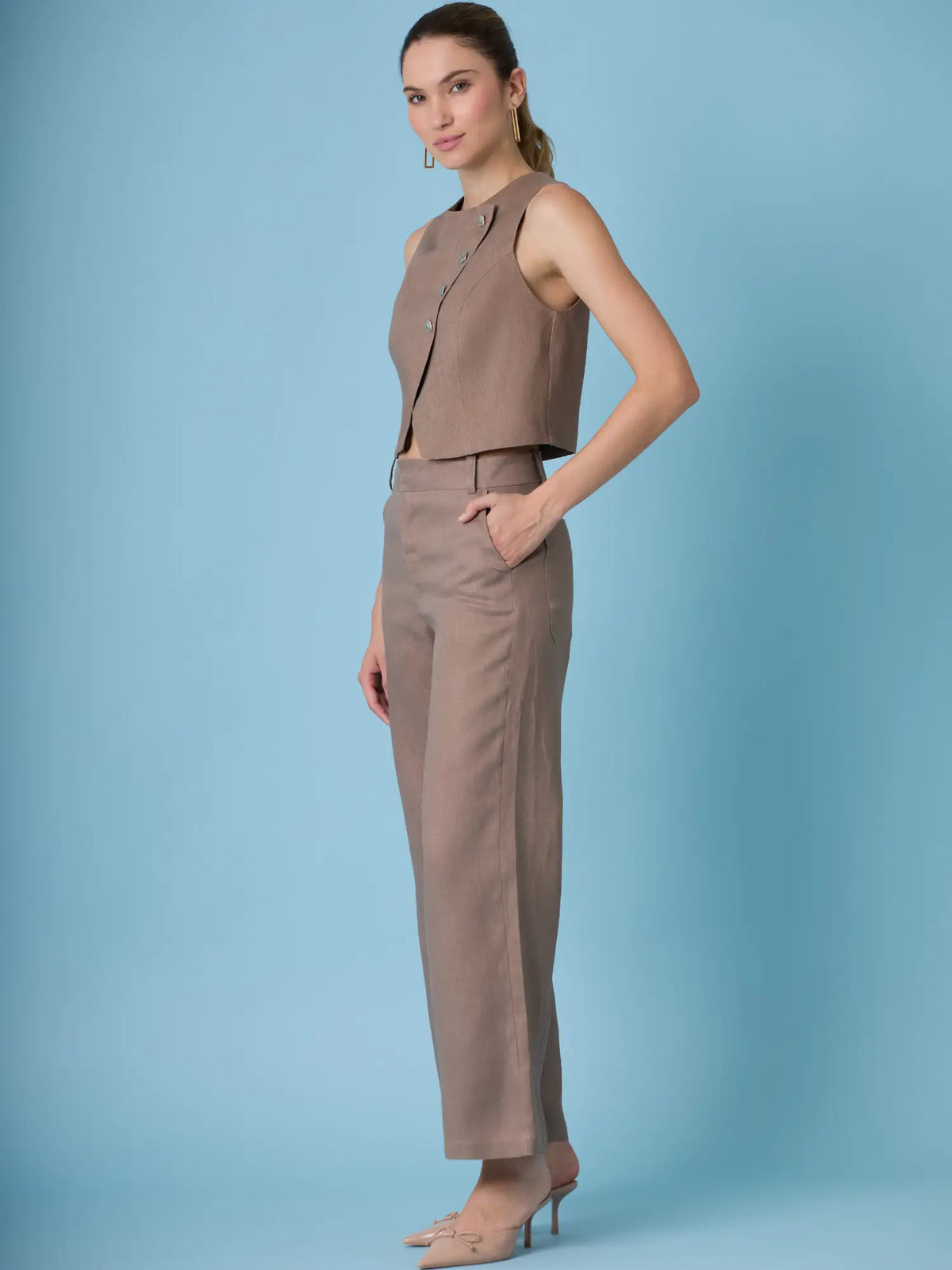 Janine Long Pants Habano