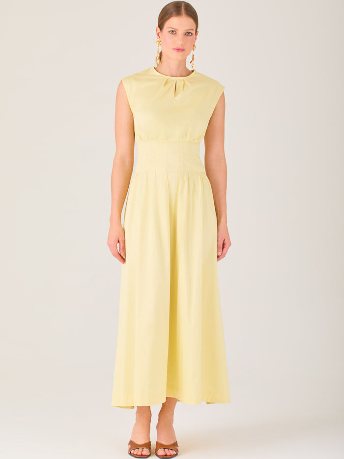 Fascination Long Dress Yellow
