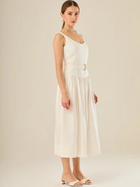 Atira Long Dress  White