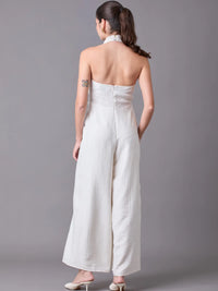 Mirleth Long Jumpsuit White