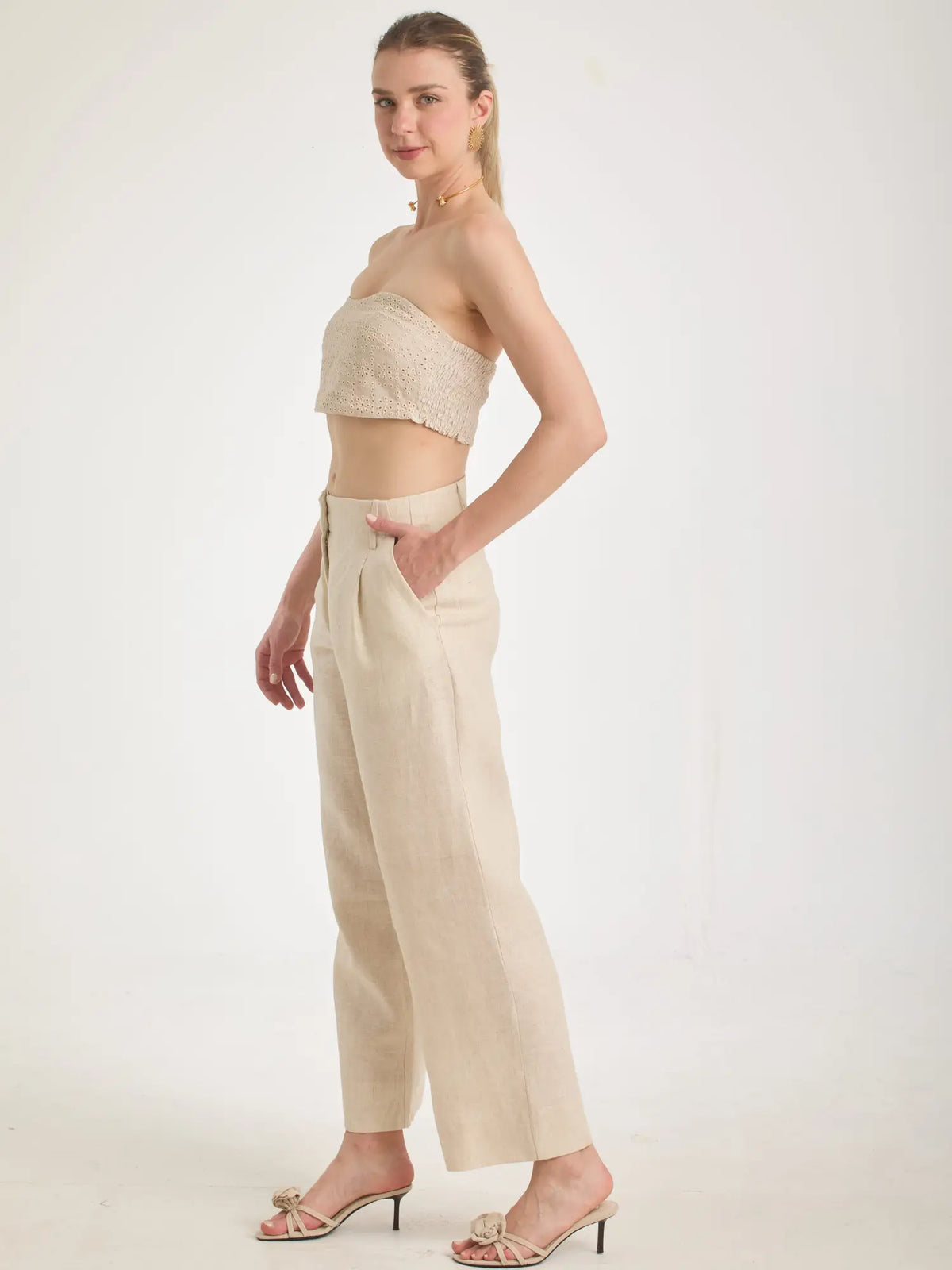 Duke Long Pants Sand