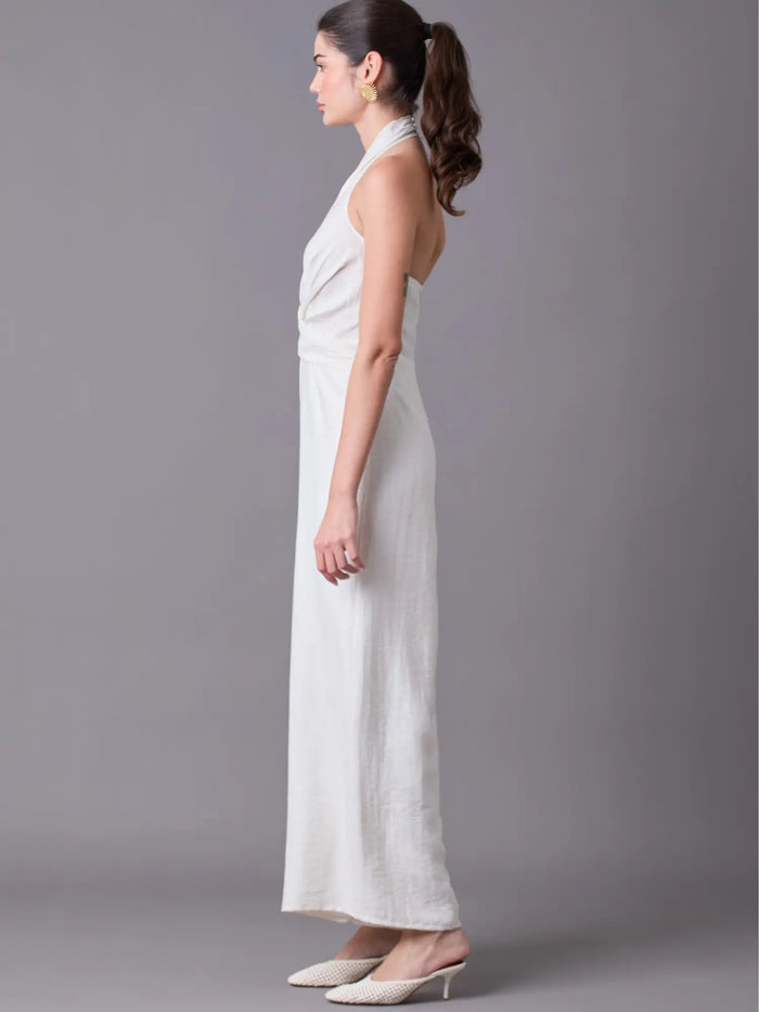 Mirleth Long Jumpsuit White