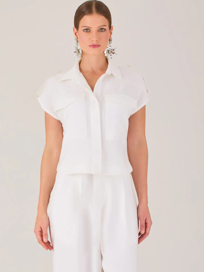 Tasmania Blouse White