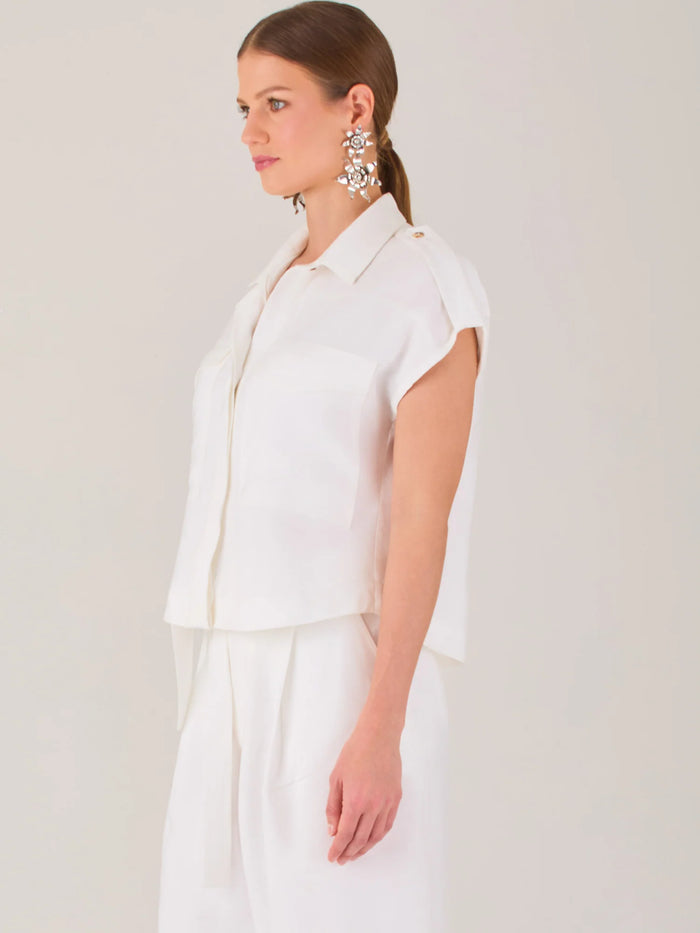 Tasmania Blouse White