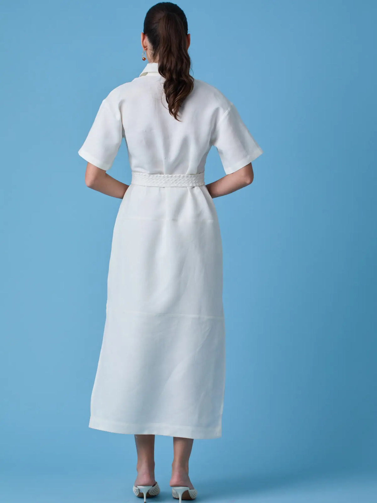 Lawrence Long Dress White
