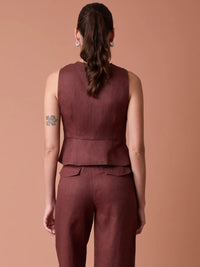 Pattie Blouse Coffee