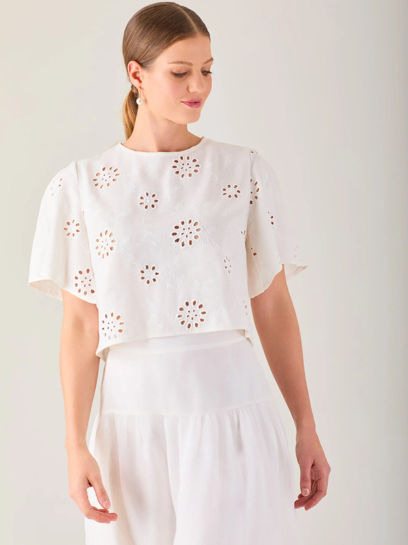 Gienna Blouse  White