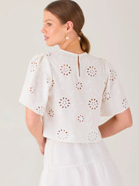 Gienna Blouse  White