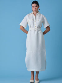 Lawrence Long Dress White