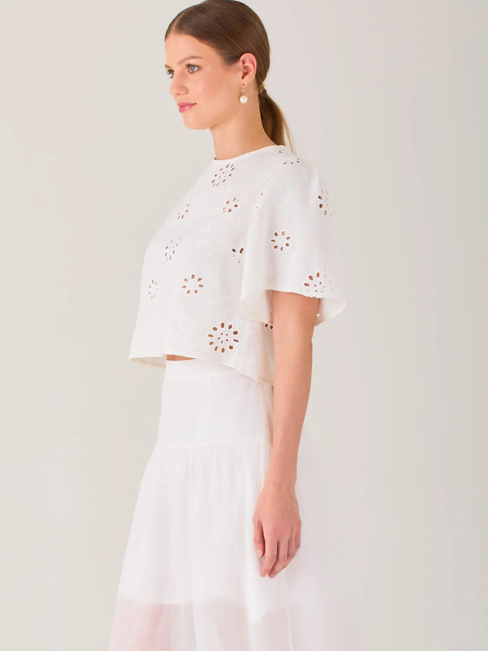 Gienna Blouse  White
