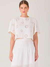 Gienna Blouse  White