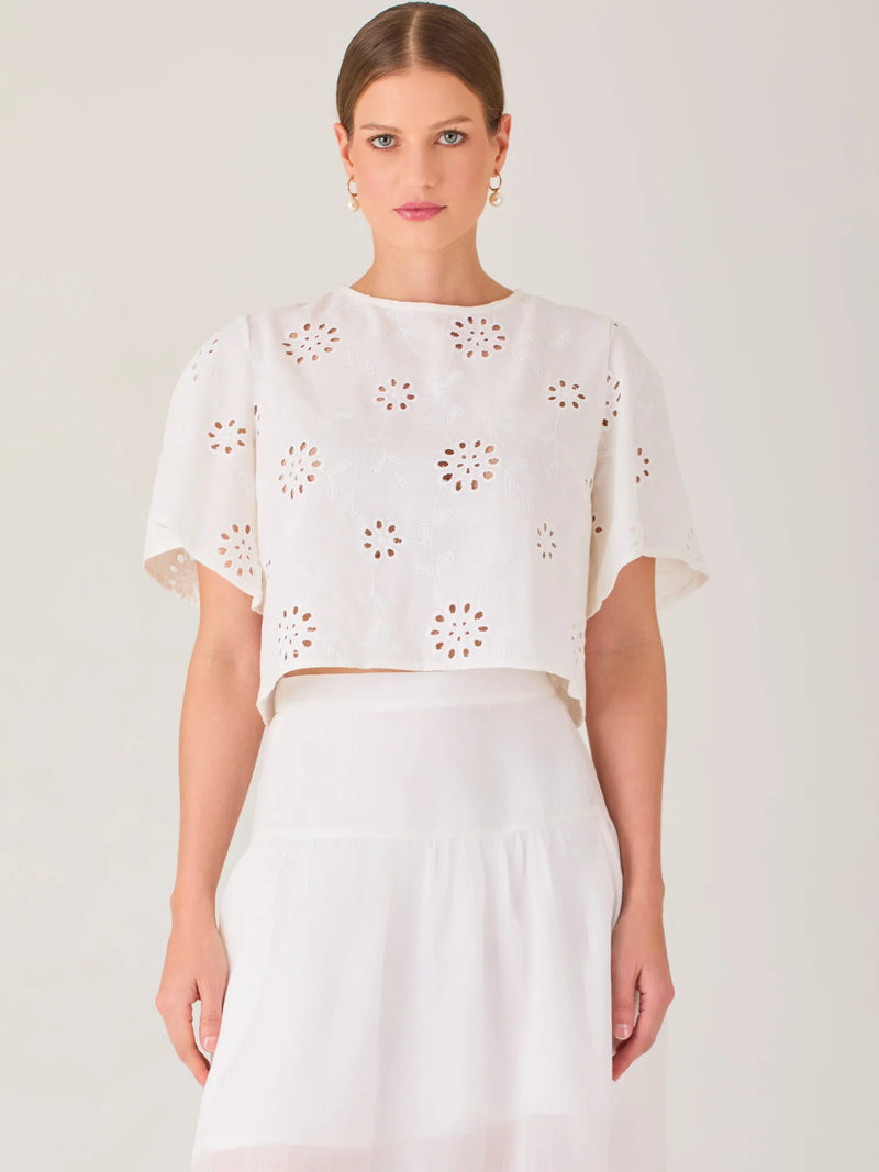 Gienna Blouse  White