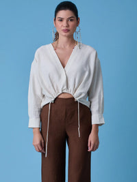 Cyran White Blouse