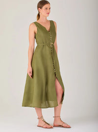 Yuria Long Dress Olive