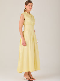 Fascination Long Dress Yellow