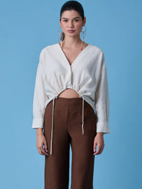 Cyran White Blouse
