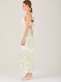 Bogna Long Dress Olive