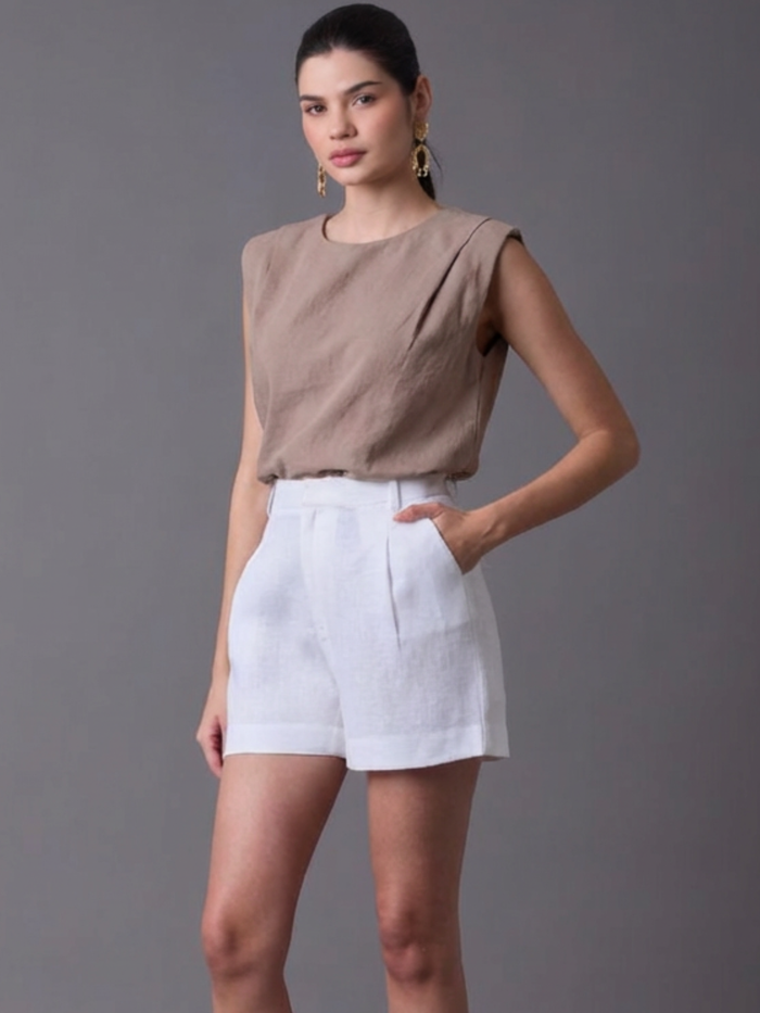 Lexia Blouse Camel