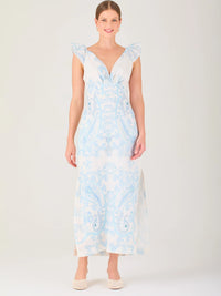 Bogna Long Dress Baby Blue