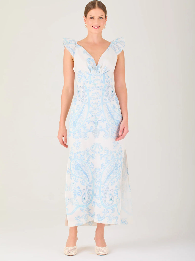 Bogna Long Dress Baby Blue