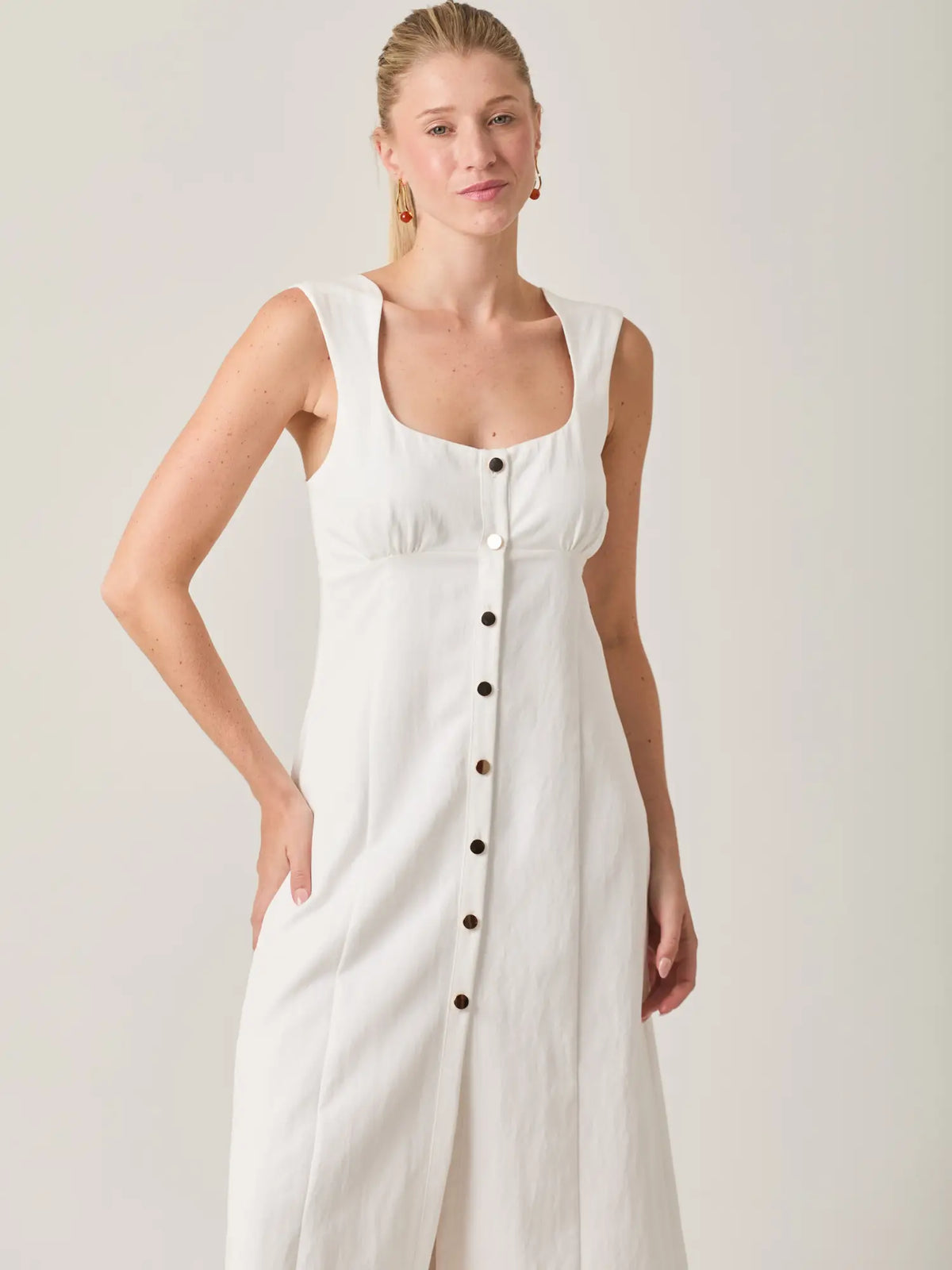 Water White Long Dress