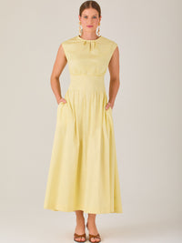 Fascination Long Dress Yellow