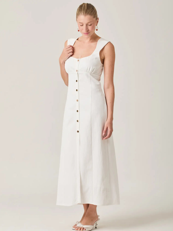 Water White Long Dress