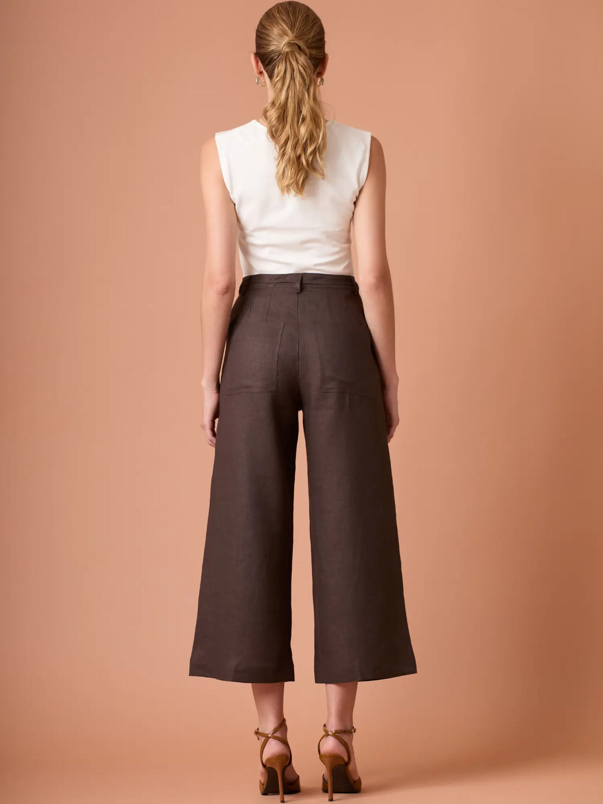 Dama Long Pants Brown