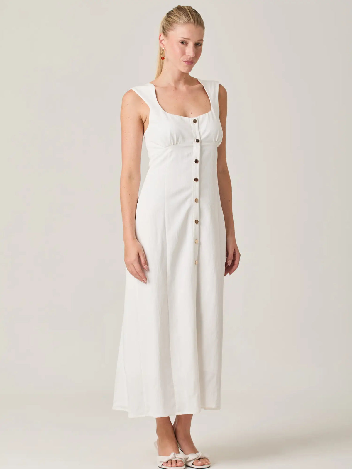 Water White Long Dress