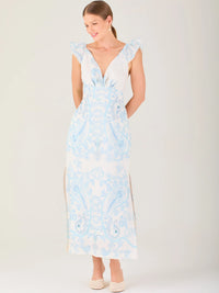 Bogna Long Dress Baby Blue