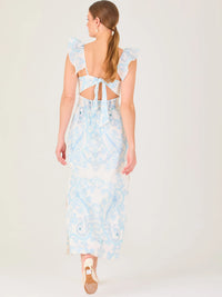 Bogna Long Dress Baby Blue