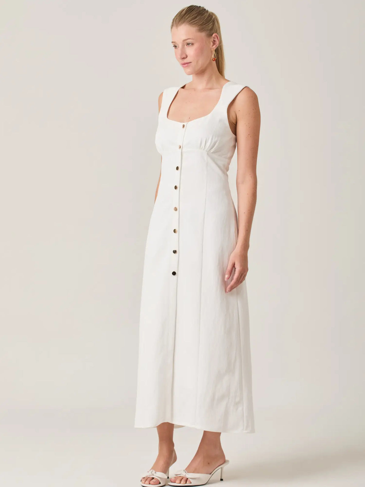 Water White Long Dress